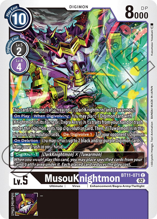 MusouKnightmon [BT11-071] [Dimensional Phase] | Play N Trade Winnipeg