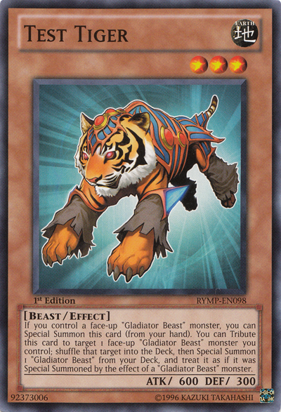 Test Tiger [RYMP-EN098] Common | Play N Trade Winnipeg