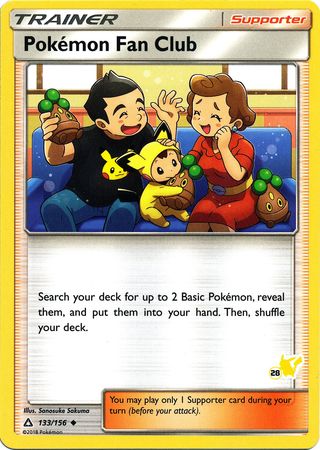 Pokemon Fan Club (133/156) (Pikachu Stamp #28) [Battle Academy 2020] | Play N Trade Winnipeg