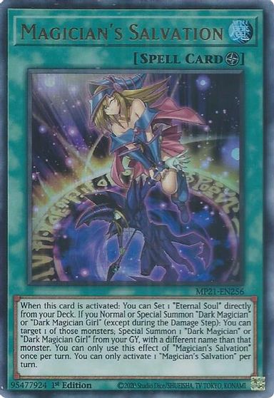 Magician's Salvation [MP21-EN256] Ultra Rare | Play N Trade Winnipeg