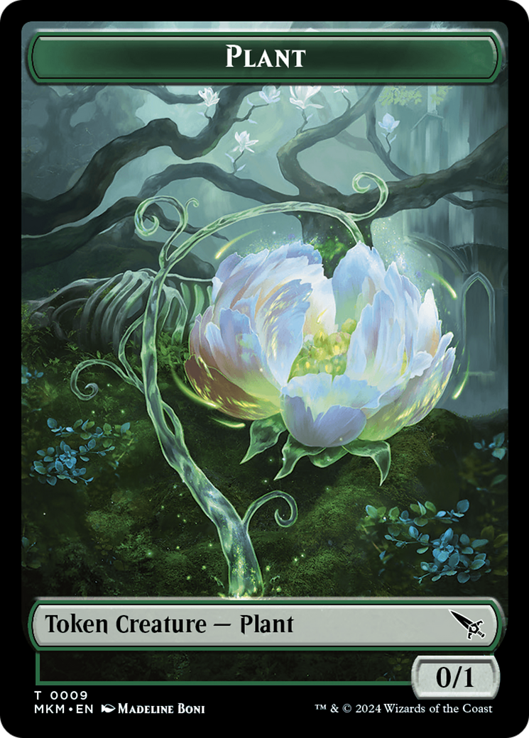 Plant Token [Murders at Karlov Manor Tokens] | Play N Trade Winnipeg