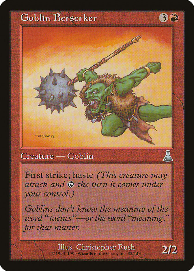 Goblin Berserker [Urza's Destiny] | Play N Trade Winnipeg