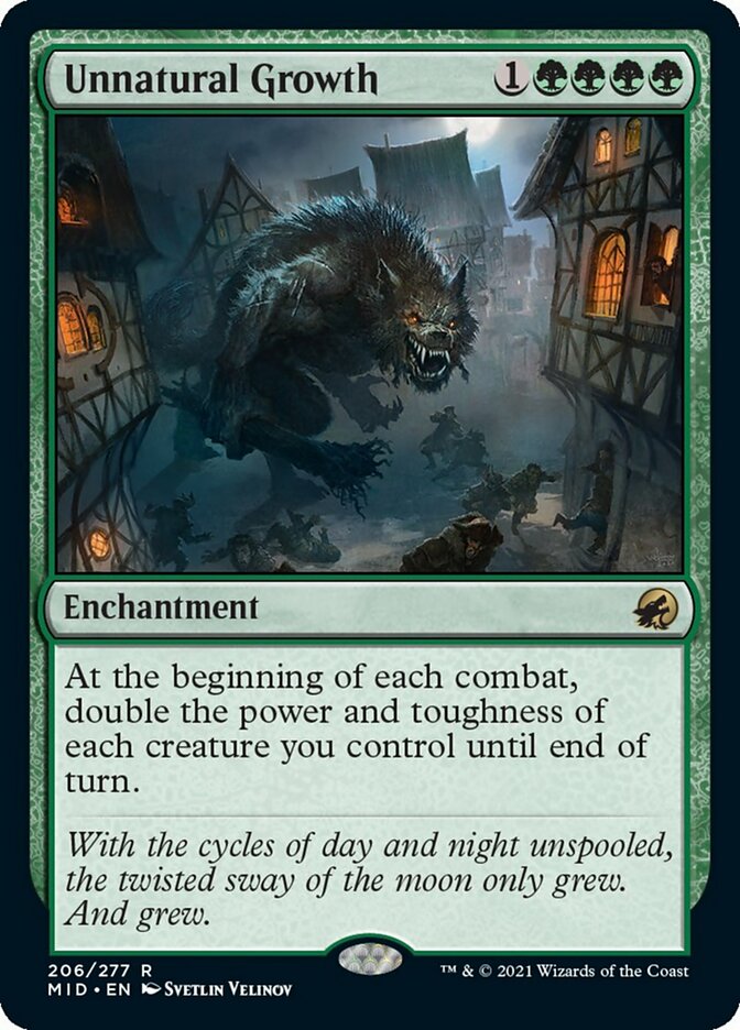 Unnatural Growth [Innistrad: Midnight Hunt] | Play N Trade Winnipeg