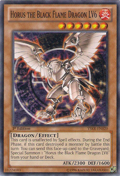 Horus the Black Flame Dragon LV6 [YSKR-EN020] Common | Play N Trade Winnipeg