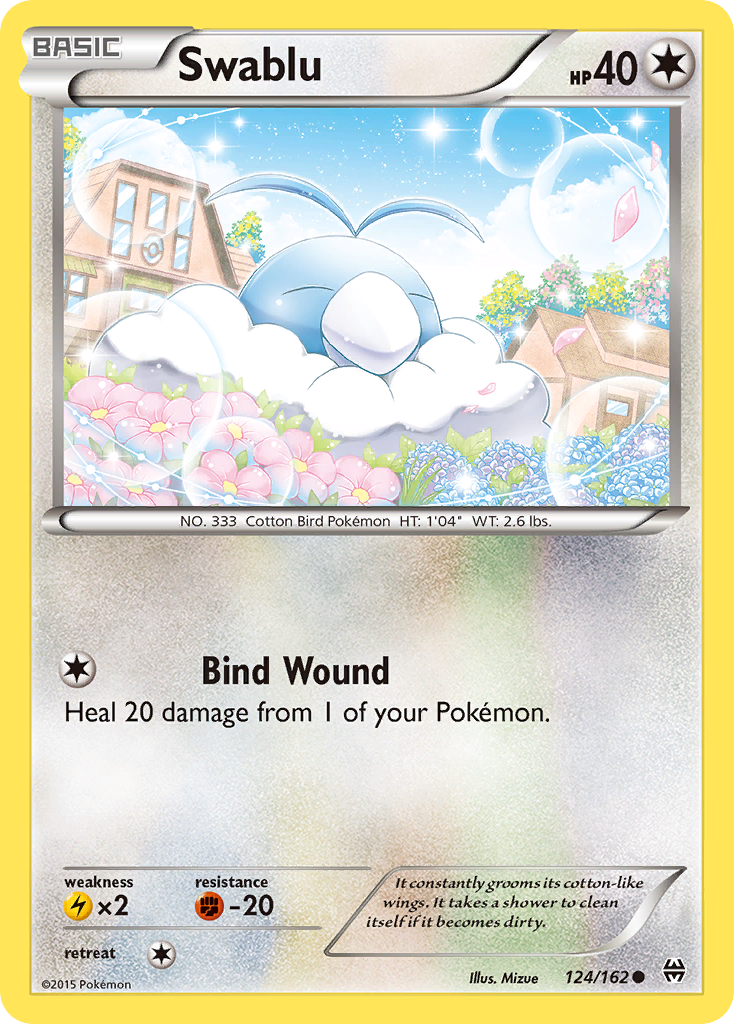 Swablu (124/162) [XY: BREAKthrough] | Play N Trade Winnipeg