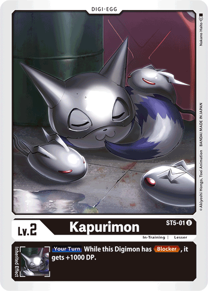 Kapurimon [ST5-01] [Starter Deck: Machine Black] | Play N Trade Winnipeg