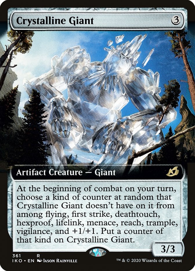 Crystalline Giant (Extended Art) [Ikoria: Lair of Behemoths] | Play N Trade Winnipeg