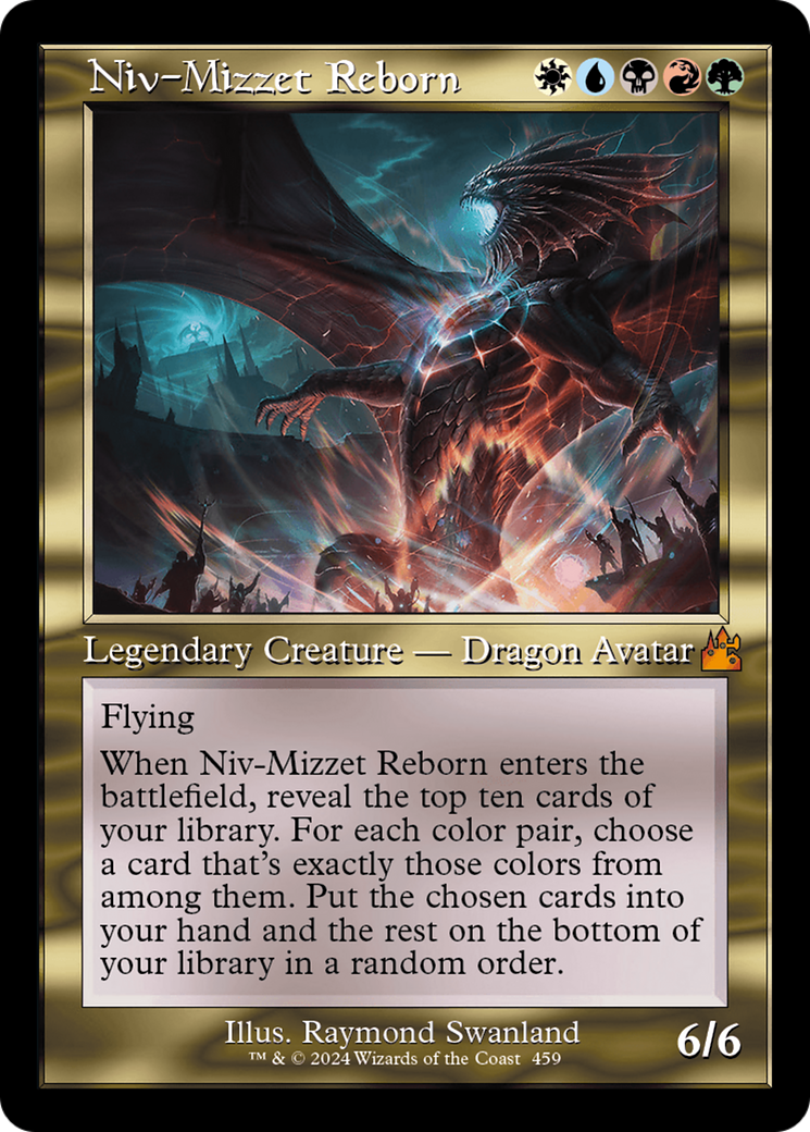 Niv-Mizzet Reborn (Retro Frame) [Ravnica Remastered] | Play N Trade Winnipeg