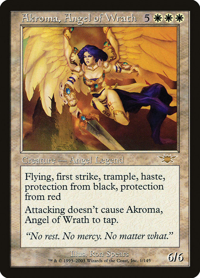 Akroma, Angel of Wrath [Legions] | Play N Trade Winnipeg