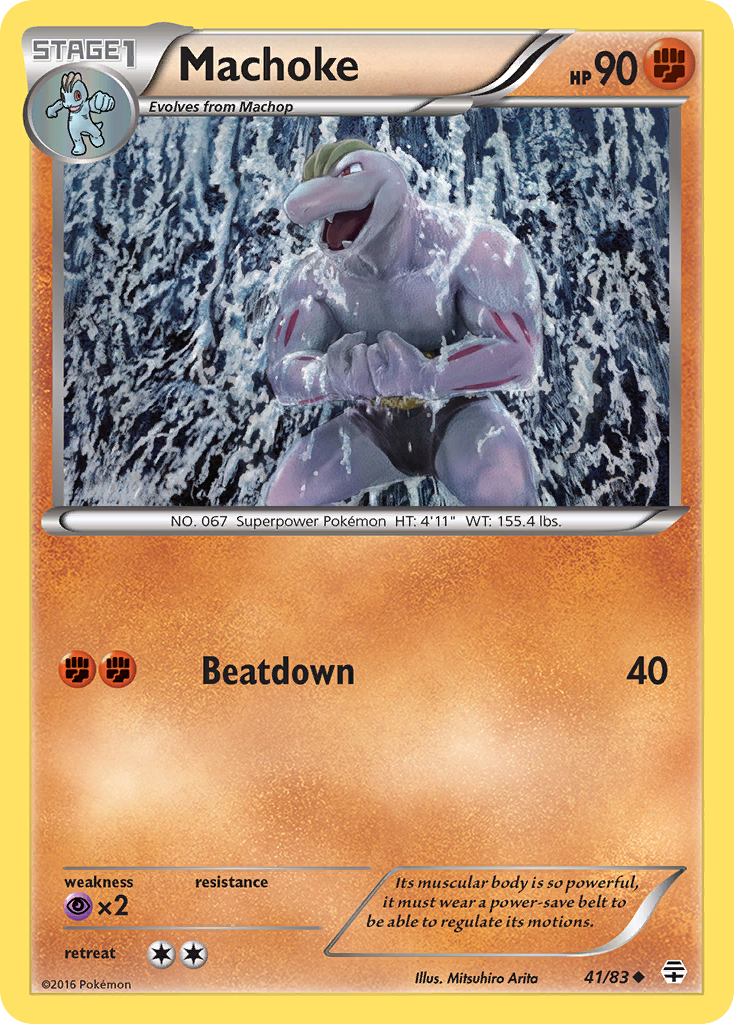 Machoke (41/83) [XY: Generations] | Play N Trade Winnipeg