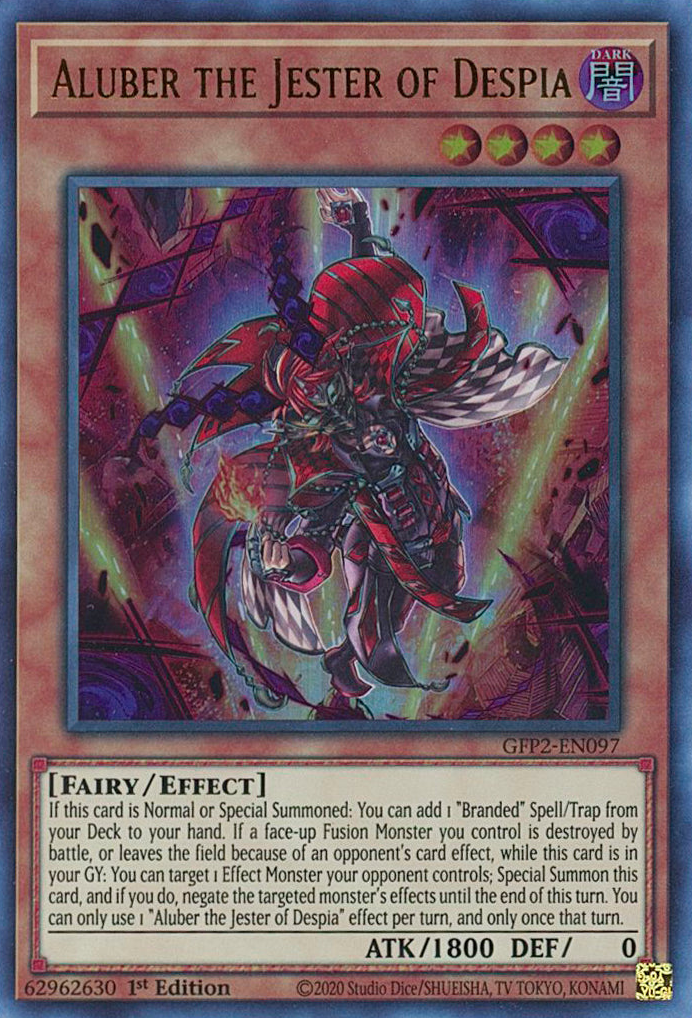 Aluber the Jester of Despia [GFP2-EN097] Ultra Rare | Play N Trade Winnipeg