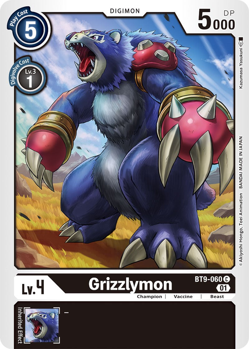 Grizzlymon [BT9-060] [X Record] | Play N Trade Winnipeg