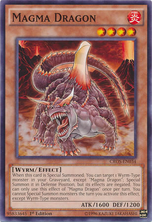Magma Dragon [CROS-EN034] Common | Play N Trade Winnipeg