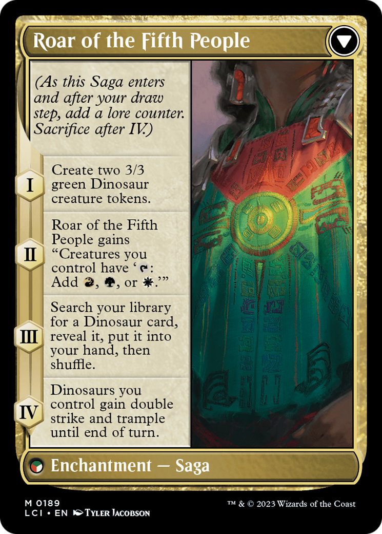 Huatli, Poet of Unity // Roar of the Fifth People [The Lost Caverns of Ixalan Prerelease Cards] | Play N Trade Winnipeg