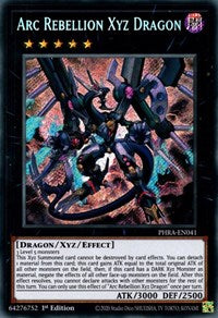 Arc Rebellion Xyz Dragon [PHRA-EN041] Secret Rare | Play N Trade Winnipeg