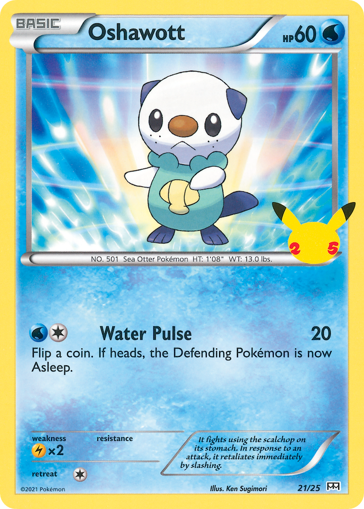 Oshawott (21/25) [McDonald's 25th Anniversary] | Play N Trade Winnipeg