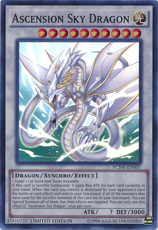 Ascension Sky Dragon [YCSW-EN007] Super Rare | Play N Trade Winnipeg