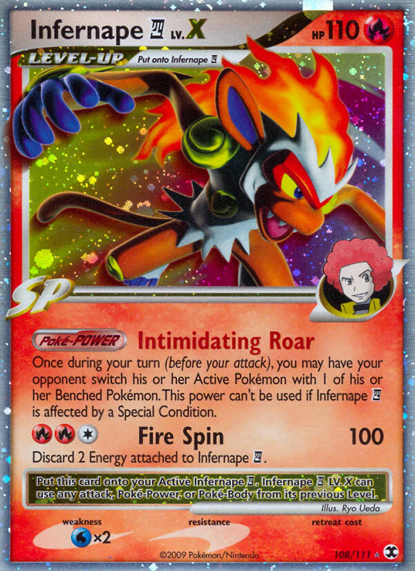 Infernape LV.X (108/111) [Platinum: Rising Rivals] | Play N Trade Winnipeg