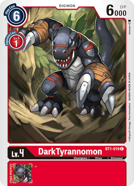 DarkTyrannomon [BT1-019] [Release Special Booster Ver.1.0] | Play N Trade Winnipeg