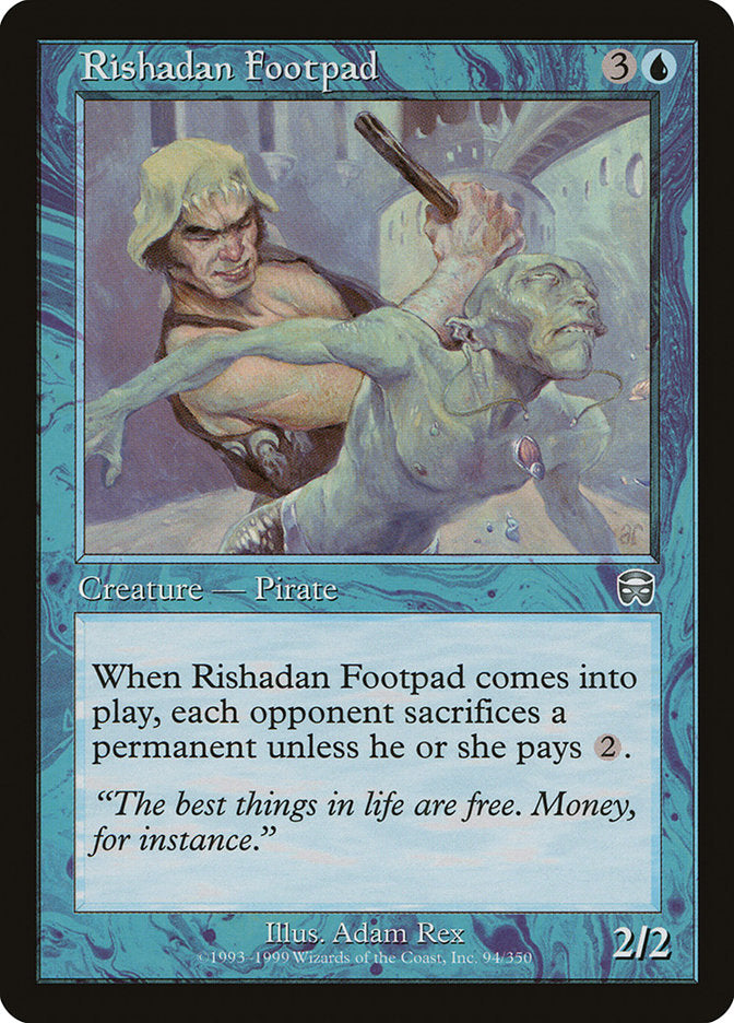 Rishadan Footpad [Mercadian Masques] | Play N Trade Winnipeg