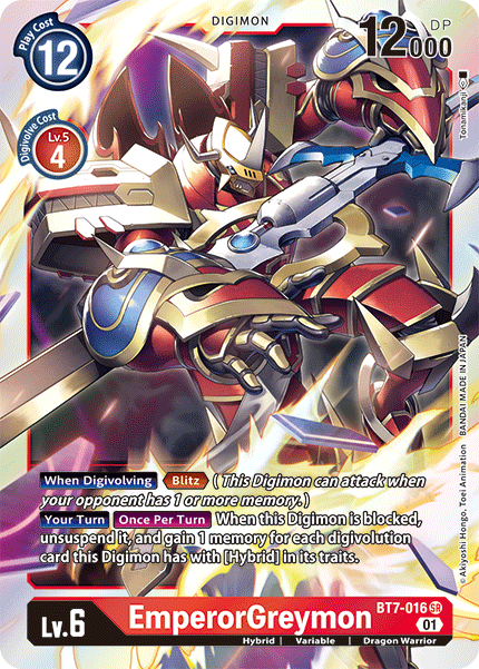 EmperorGreymon [BT7-016] [Next Adventure] | Play N Trade Winnipeg