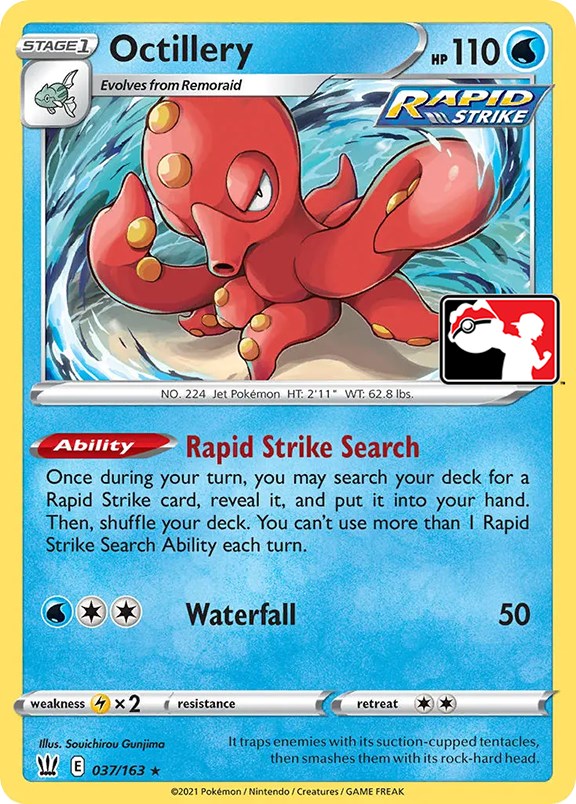 Octillery (037/163) [Prize Pack Series One] | Play N Trade Winnipeg