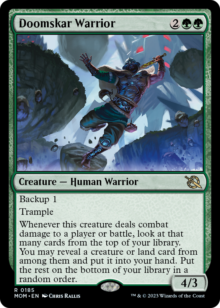 Doomskar Warrior [March of the Machine] | Play N Trade Winnipeg