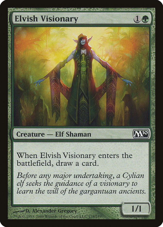 Elvish Visionary [Magic 2010] | Play N Trade Winnipeg