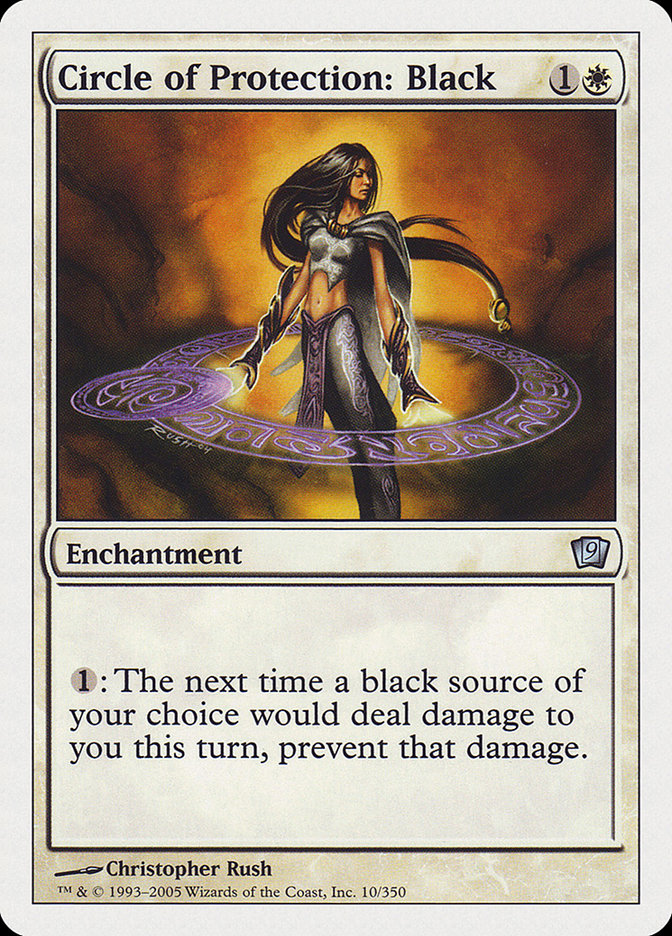 Circle of Protection: Black [Ninth Edition] | Play N Trade Winnipeg