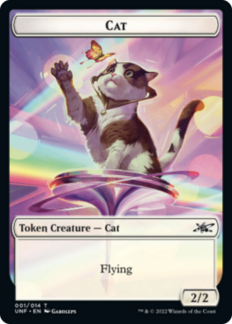 Cat // Food (11) Double-sided Token [Unfinity Tokens] | Play N Trade Winnipeg