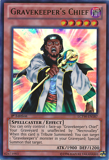 Gravekeeper's Chief [LCYW-EN187] Ultra Rare | Play N Trade Winnipeg