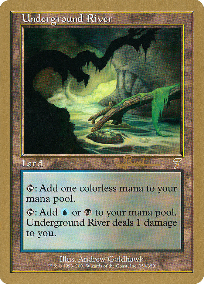 Underground River (Antoine Ruel) [World Championship Decks 2001] | Play N Trade Winnipeg