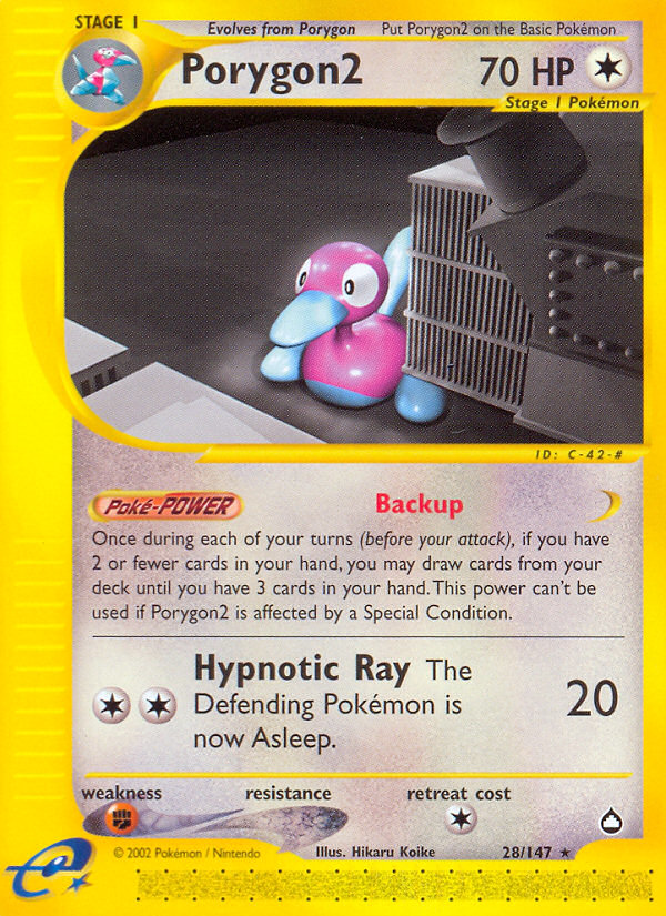 Porygon2 (28/147) [Aquapolis] | Play N Trade Winnipeg