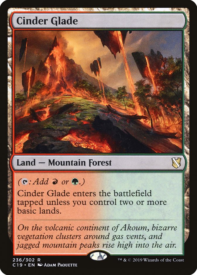 Cinder Glade [Commander 2019] | Play N Trade Winnipeg