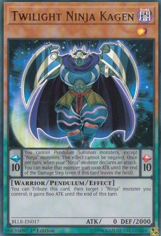 Twilight Ninja Kagen [BLLR-EN017] Ultra Rare | Play N Trade Winnipeg