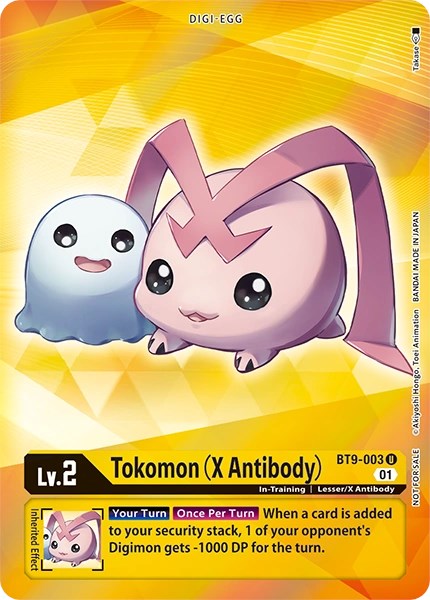 Tokomon (X Antibody) [BT9-003] (Alternative Art - Box Topper) [X Record] | Play N Trade Winnipeg