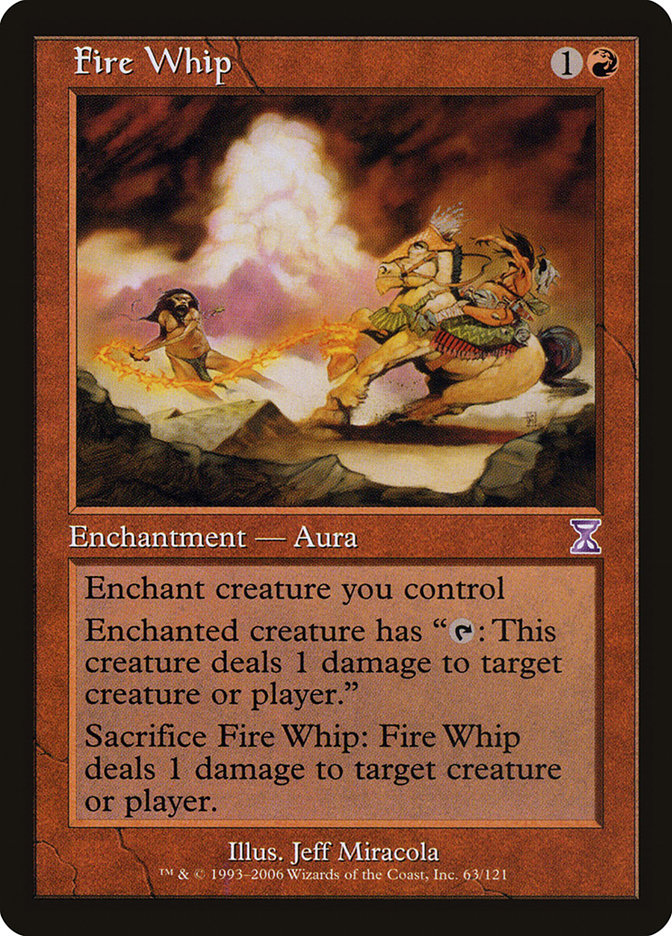 Fire Whip [Time Spiral Timeshifted] | Play N Trade Winnipeg