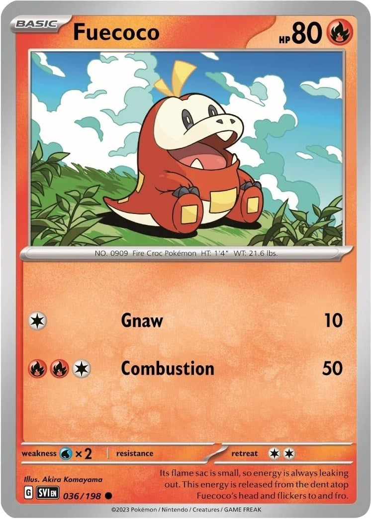 Fuecoco (036/198) (Paldea Collection) [Scarlet & Violet: Base Set] | Play N Trade Winnipeg