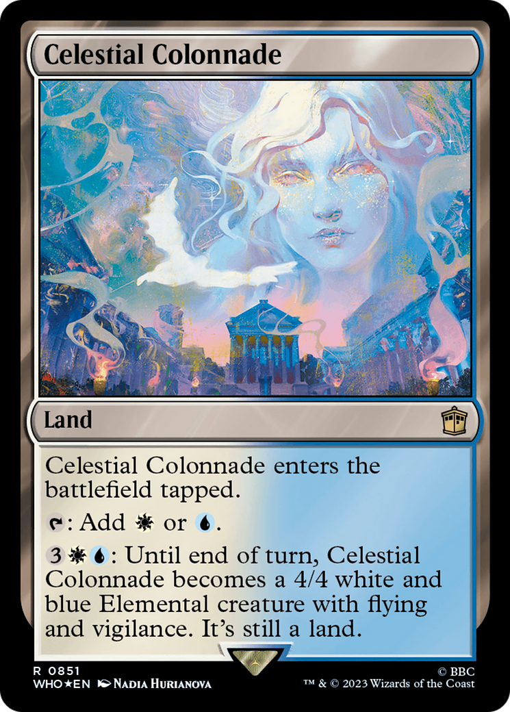 Celestial Colonnade (Surge Foil) [Doctor Who] | Play N Trade Winnipeg