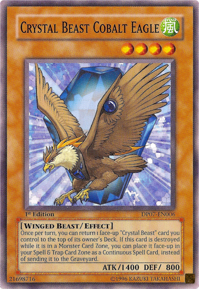 Crystal Beast Cobalt Eagle [DP07-EN006] Common | Play N Trade Winnipeg