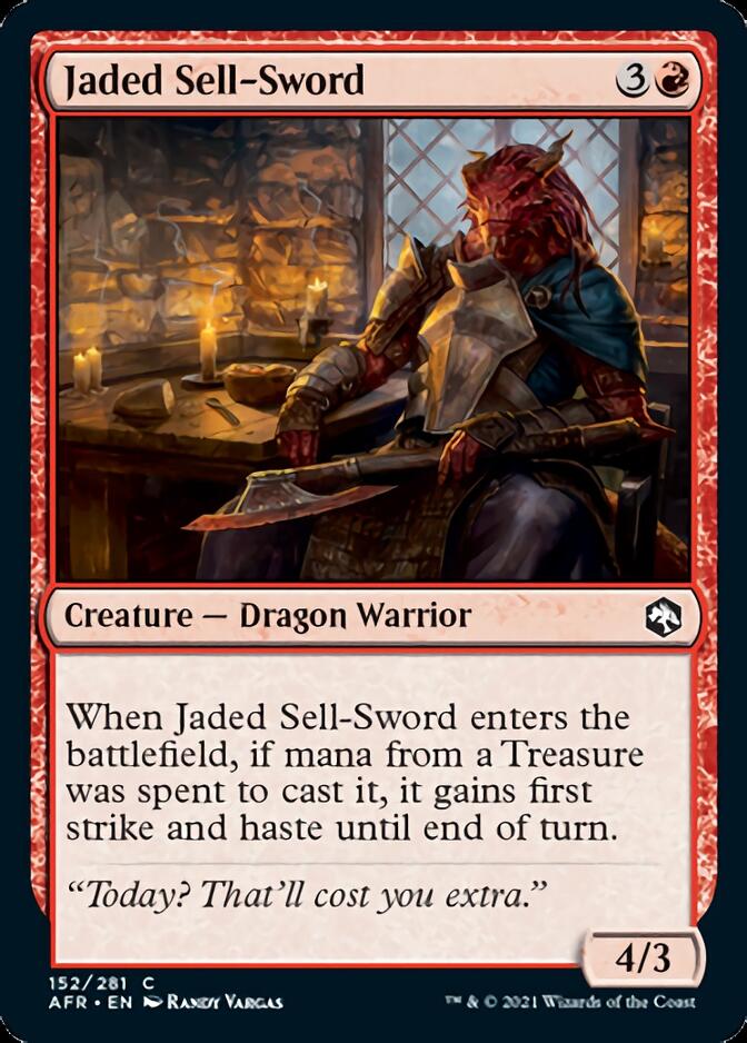 Jaded Sell-Sword [Dungeons & Dragons: Adventures in the Forgotten Realms] | Play N Trade Winnipeg