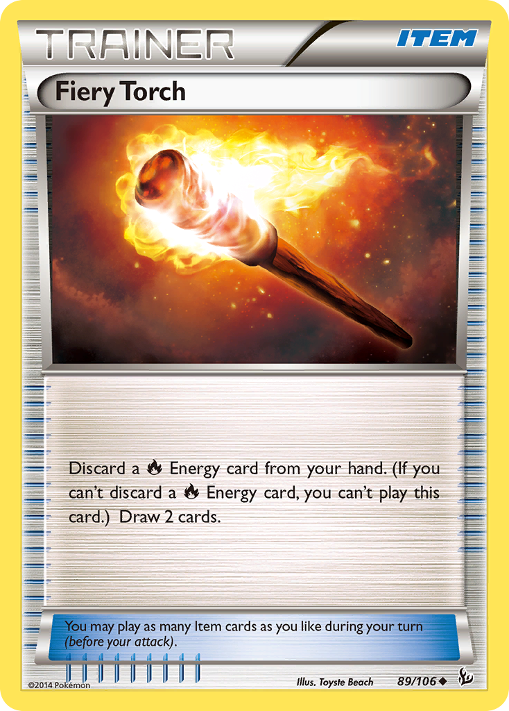 Fiery Torch (89/106) [XY: Flashfire] | Play N Trade Winnipeg