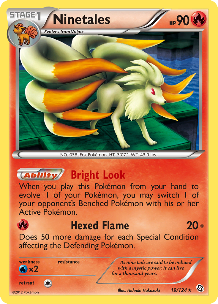 Ninetales (19/124) [Black & White: Dragons Exalted] | Play N Trade Winnipeg