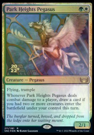 Park Heights Pegasus [Streets of New Capenna Prerelease Promos] | Play N Trade Winnipeg