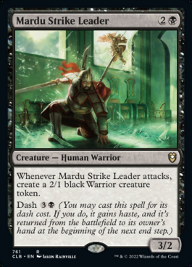 Mardu Strike Leader [Commander Legends: Battle for Baldur's Gate] | Play N Trade Winnipeg
