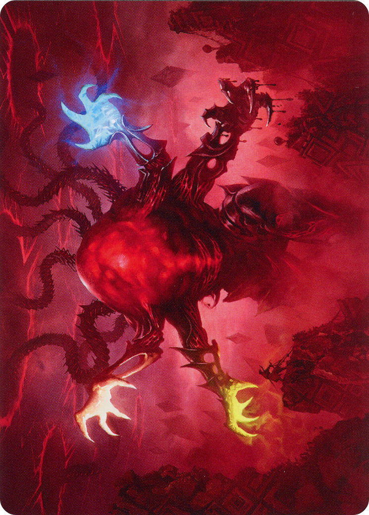 Omnath, Locus of All Art Card (51) [March of the Machine Art Series] | Play N Trade Winnipeg