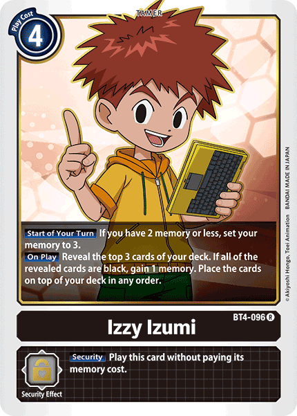 Izzy Izumi [BT4-096] [Great Legend] | Play N Trade Winnipeg