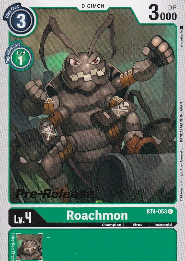 Roachmon [BT4-053] [Great Legend Pre-Release Promos] | Play N Trade Winnipeg