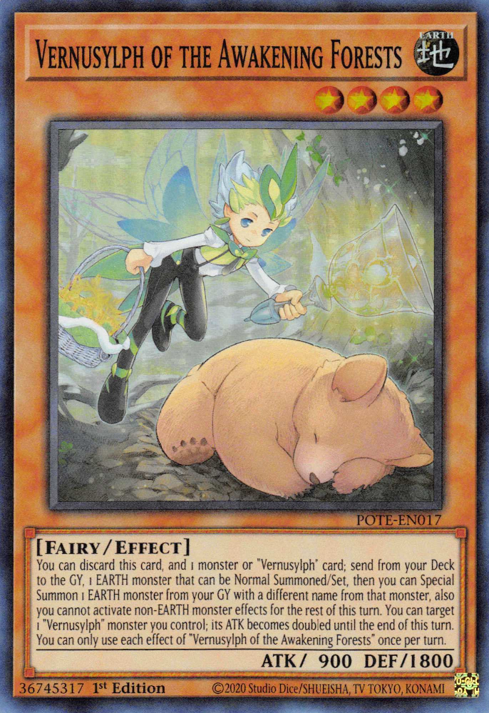 Vernusylph of the Awakening Forests [POTE-EN017] Super Rare | Play N Trade Winnipeg