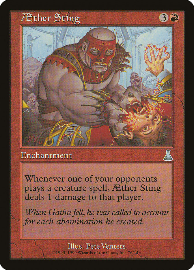 Aether Sting [Urza's Destiny] | Play N Trade Winnipeg